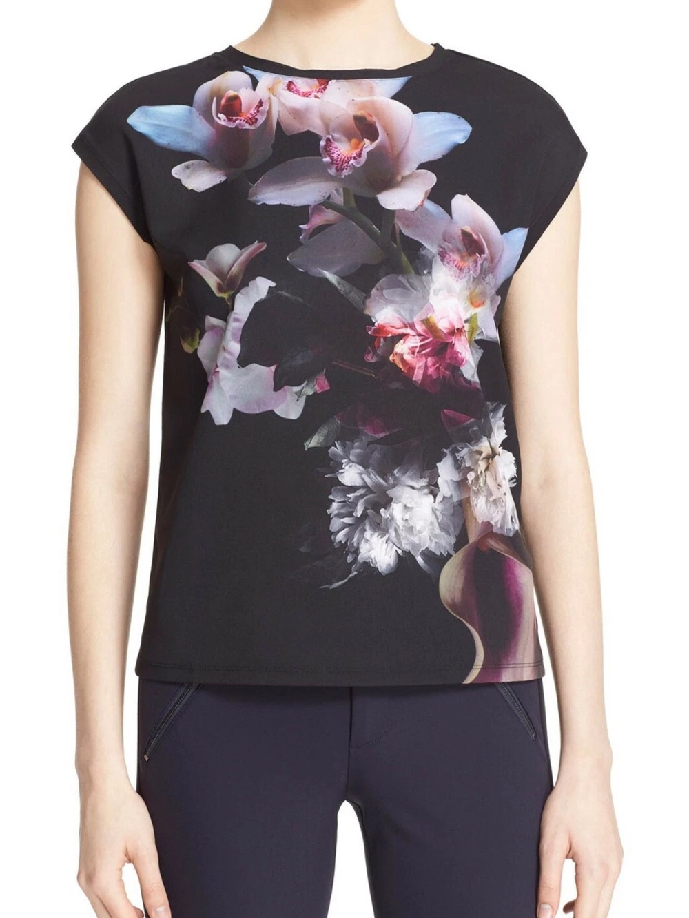 TED BAKER LONDON | Ethereal Posie Floral Tee Size 1